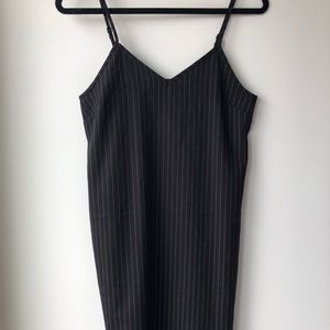 New striped mini dress